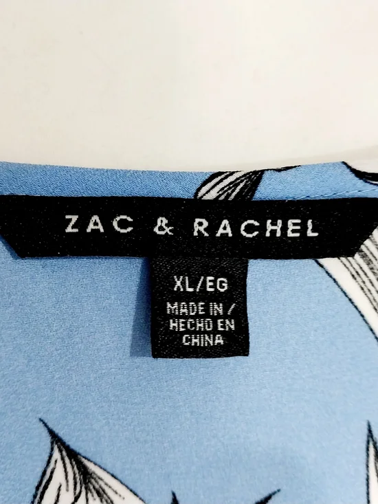 🔵BOGO FREE🔵 Zac & Rachel Top Asymetrical Sleeveless Sz XL - Picture 5 of 5